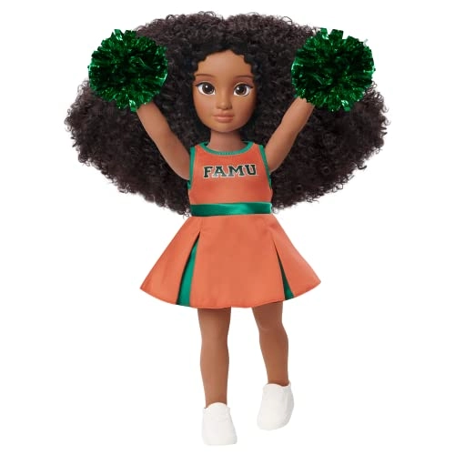 Alyssa Doll - 18 Inch Medium Brown Curly Hair