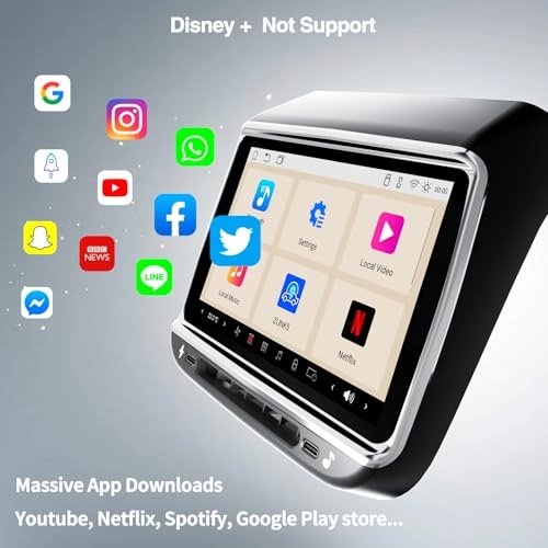 Rear Display Screen - 7.2 Inches