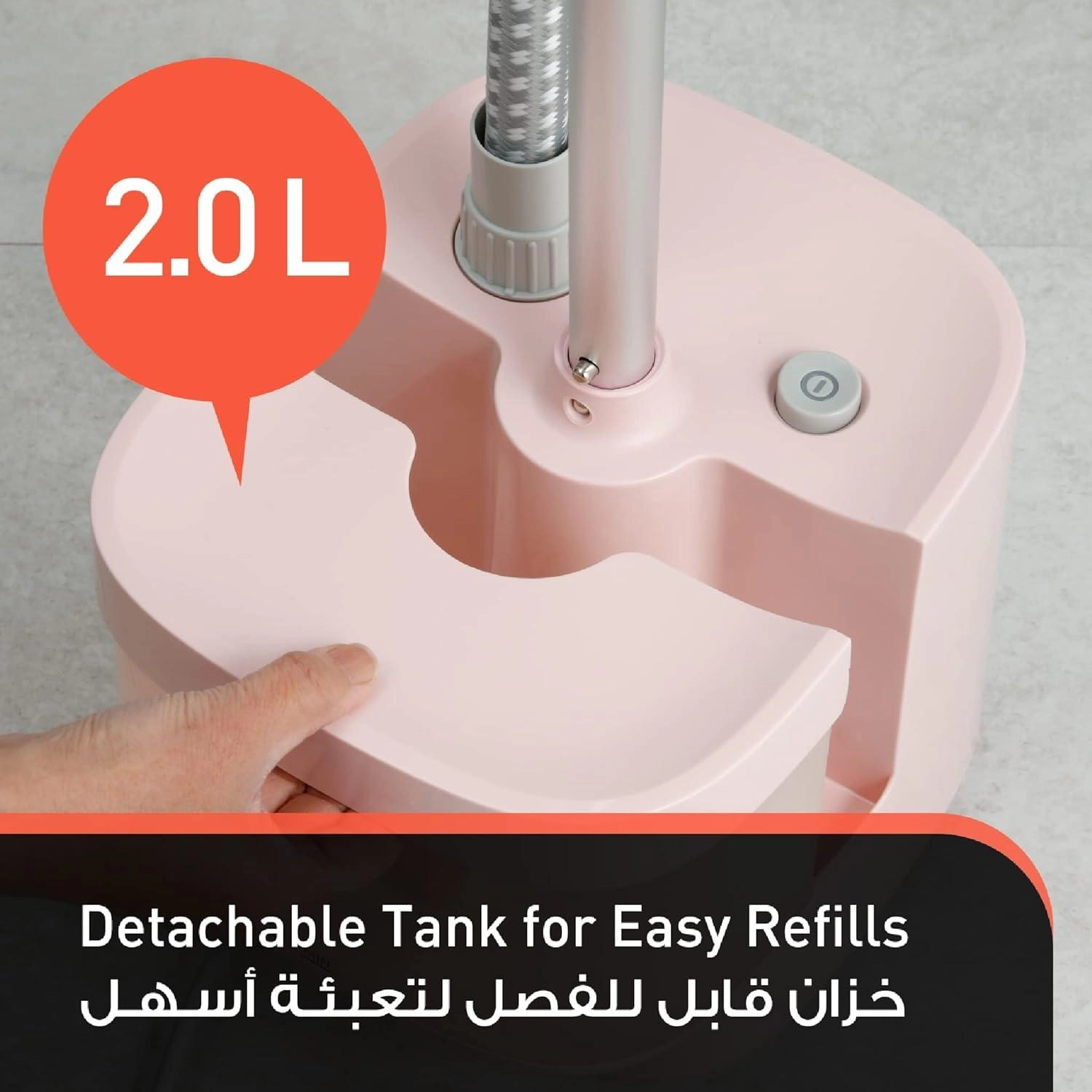 NI-GSE040 - 1600W Garment Steamer Pink