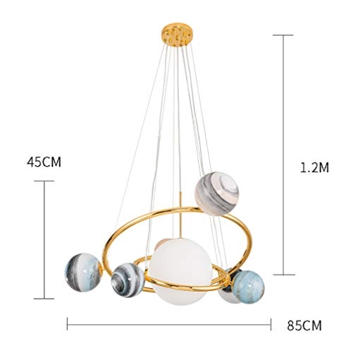 Wandering Earth Planet Creative Chandelier