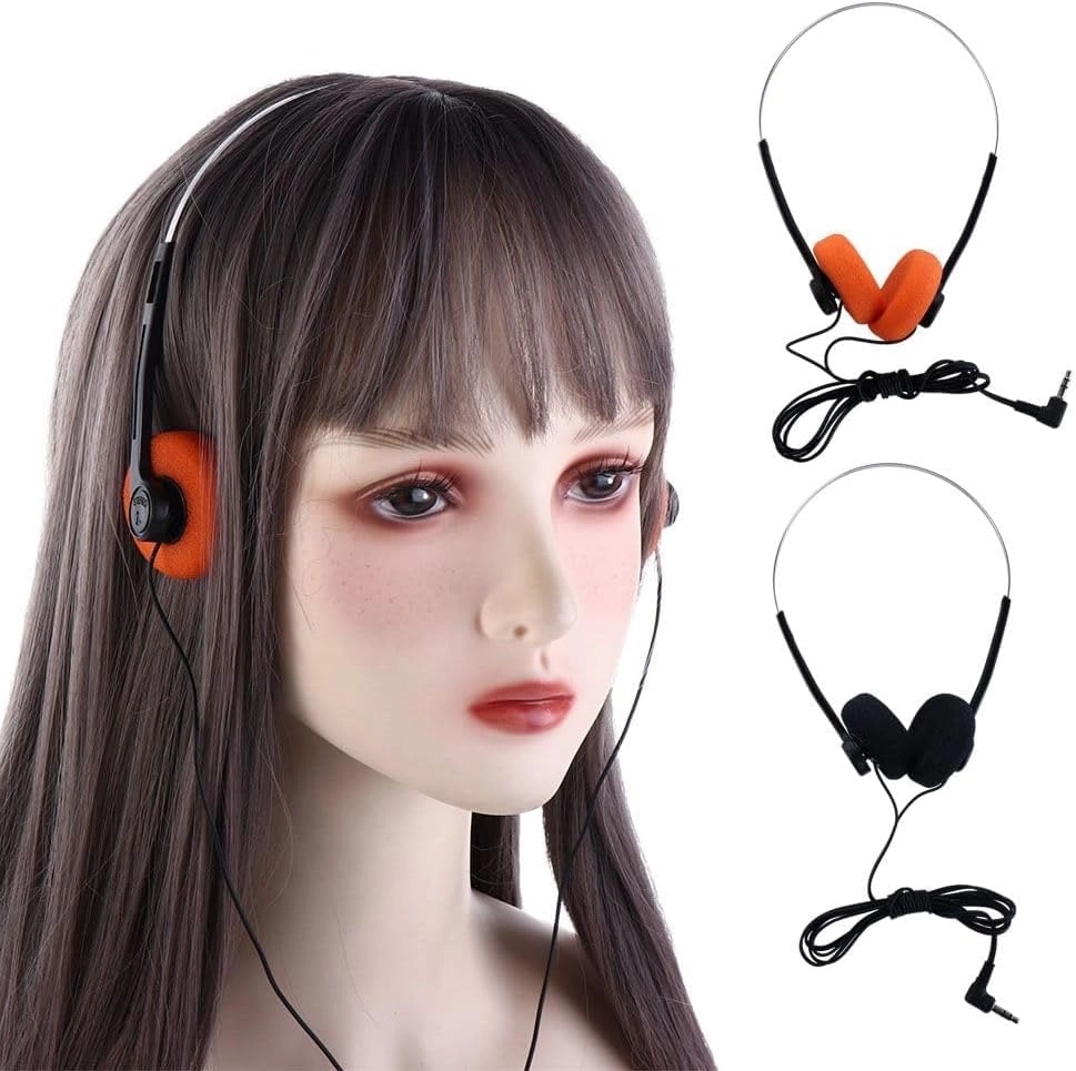 Retro Over-Ear Wired Headphone