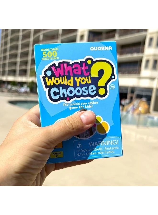 What Would You Choose - Family Card Game