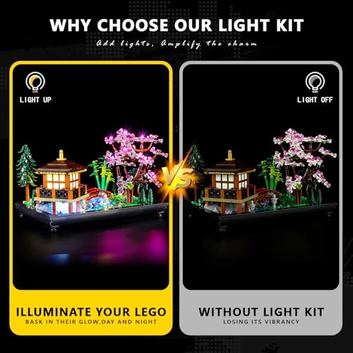 Light Kit for LEGO Tranquil Garden 10315 - Plastic 1 below 5V