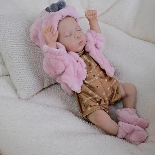 Luna Reborn Baby Doll - 19 inch Vinyl girl Ages 3+