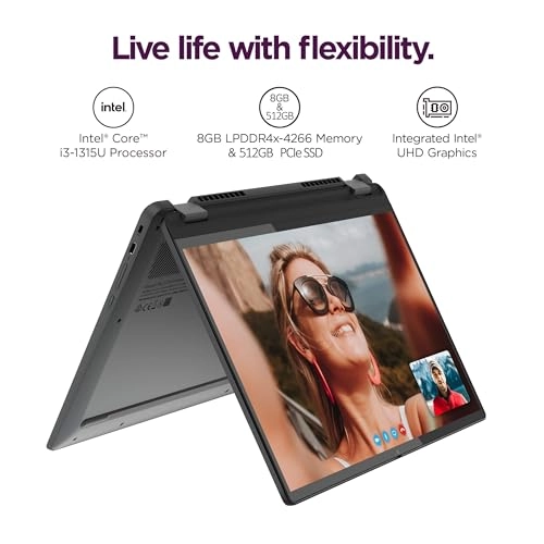 IdeaPad Flex 5i Chromebook plus - 14'' Core i3-1315U 8GB DDR4 512GB SSD