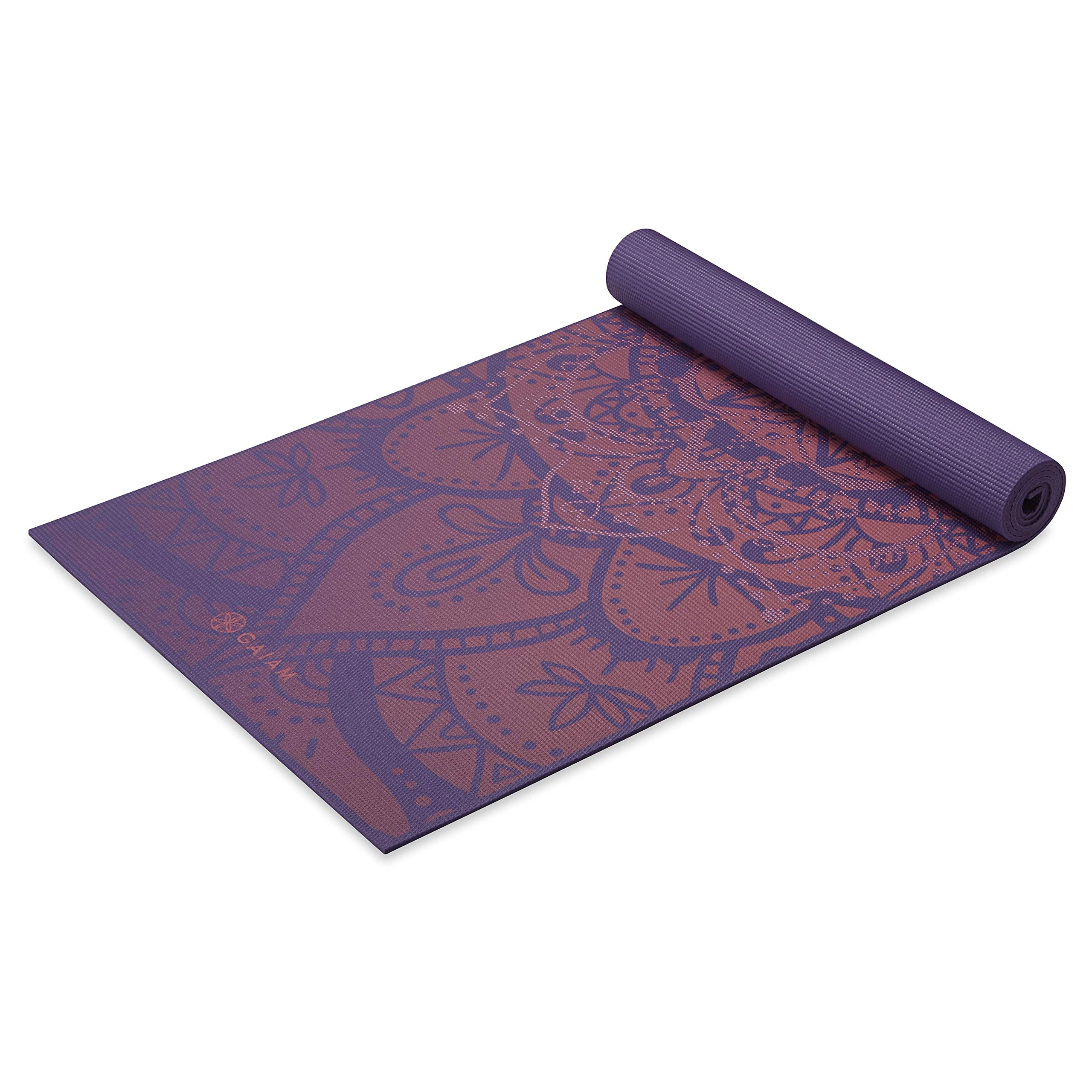 Gaiam Yoga Mat - Polyvinyl Chloride 6mm