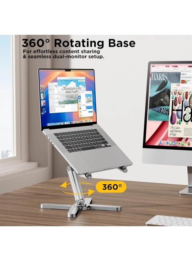 360° Rotating Laptop Stand - up to 16”
