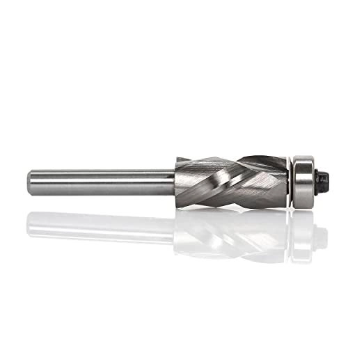 Solid Carbide Inserted Flush Trim Router Bit - 1/2" 1/4"