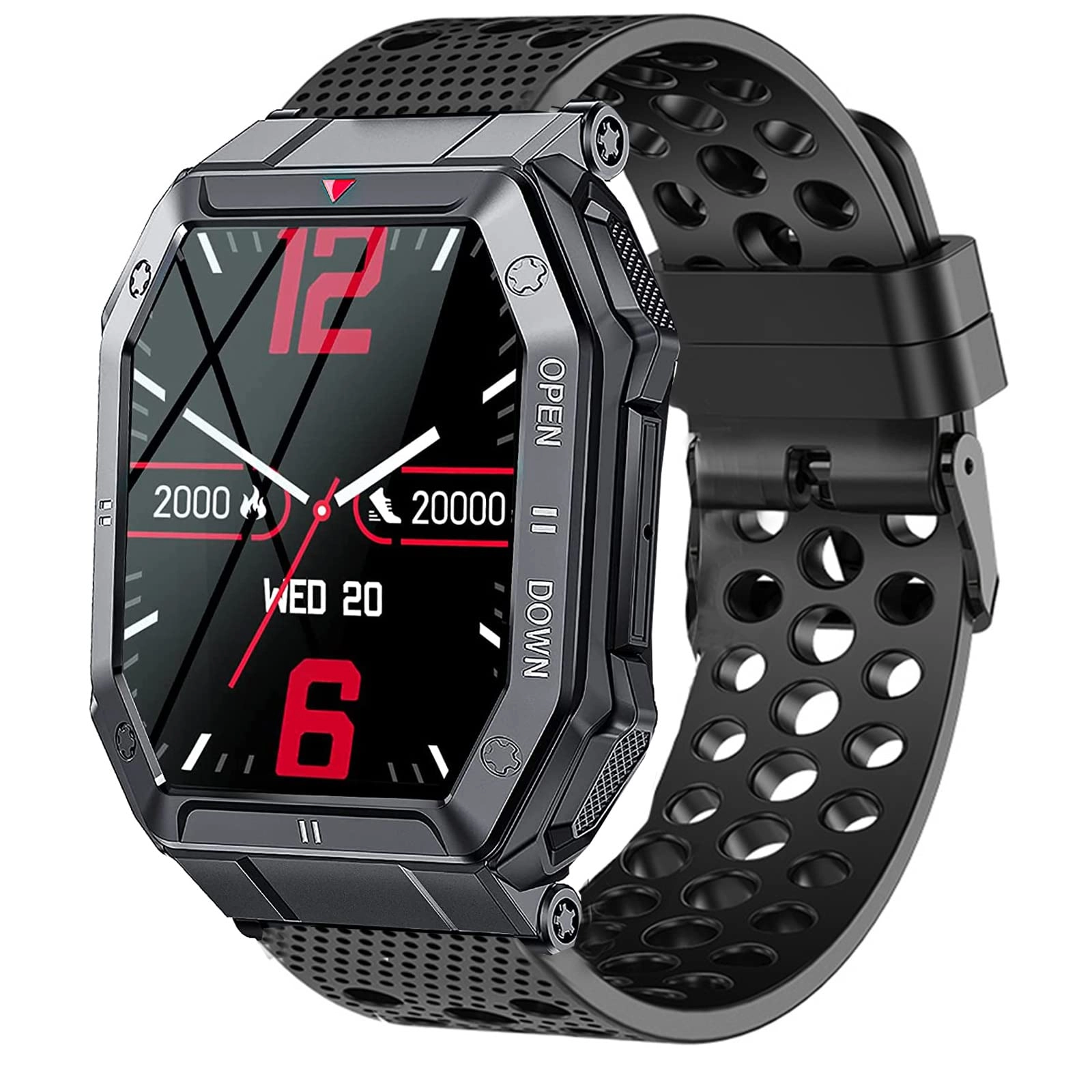 Watch Band for EIGIIS K55 - Soft Silicagel Blue Fits 140mm-200mm