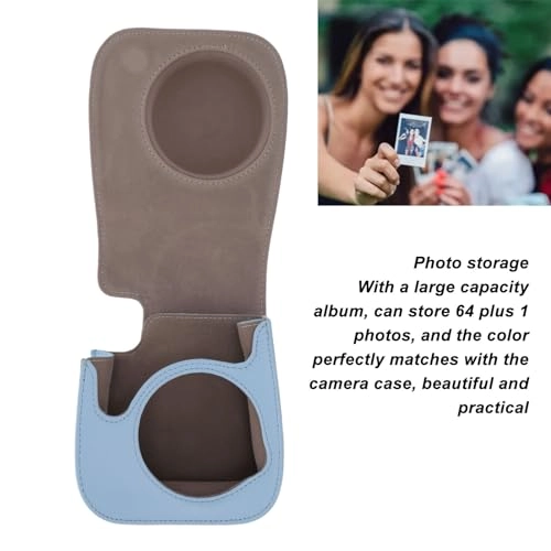 Camera Protective Case - 14x13x8cm Mini 12 PU Leather