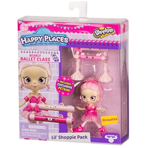 Happy Places Lil Shoppie Pack Pirouetta - Bearly Ballet Class (56677)
