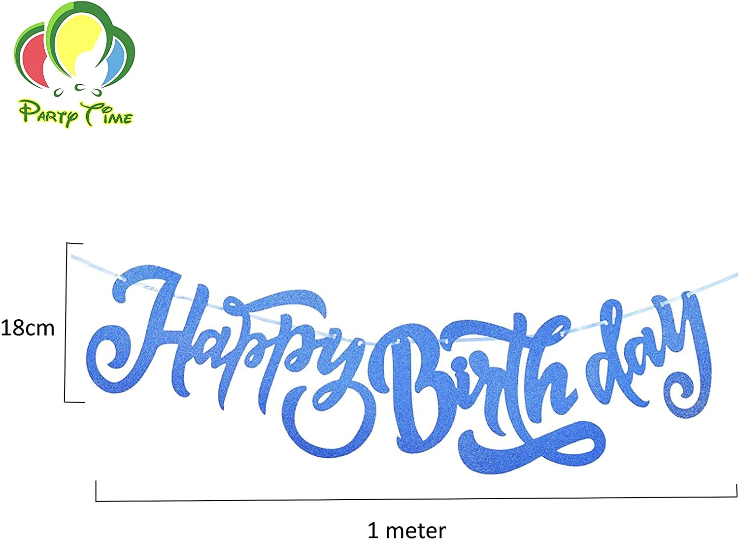 Happy Birthday Banner - 1 Set