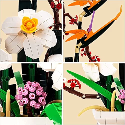 Flowers Botanical Collection - 830 PCS Bonsai