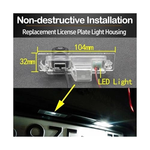 Rear View Camera - Night vision 2.4Ghz wireless 1280*720