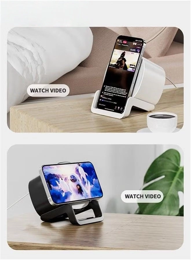 Bluetooth Speaker - 4-in-1 RGB Wireless Charger