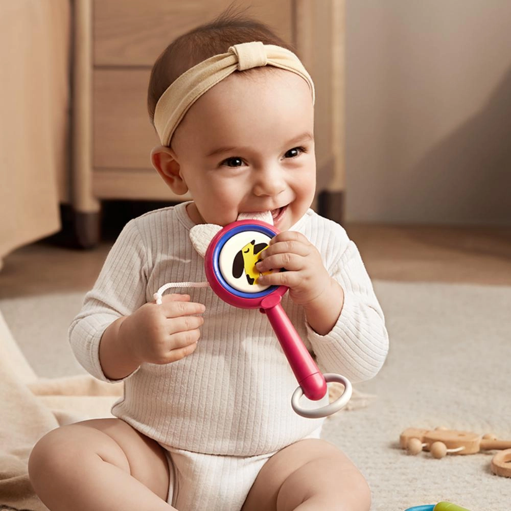 Baby 3-In-1 Rattle - 3 to 6 months ABS