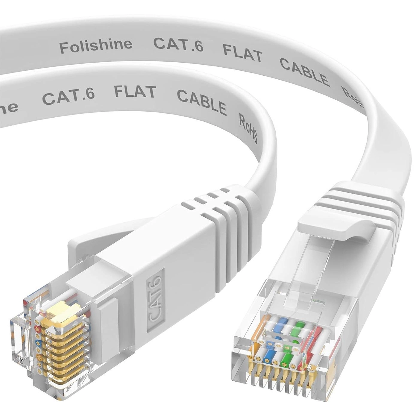 Folishine Cat 6e Ethernet Cable - 10 ft