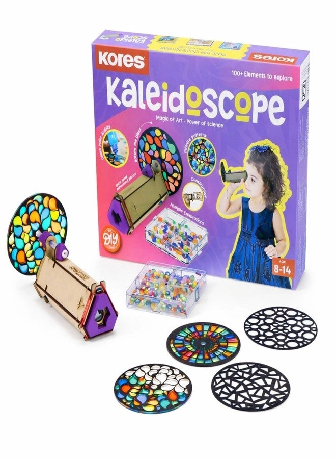 Kores Kaleidoscope Kit Science & Art - 8-14 years 100+ pieces