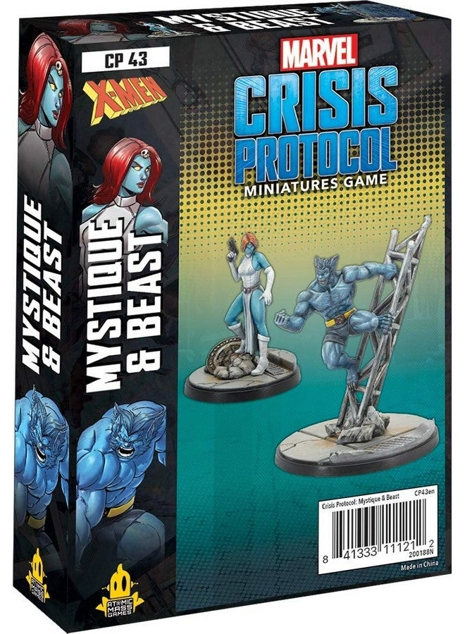 Atomic Mass Games Marvel Crisis Protocol: Mystique & Beast