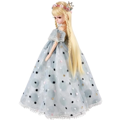 Enchanted Princess Collection - 45cm Plastic Gold Straight Hair Ages 15+