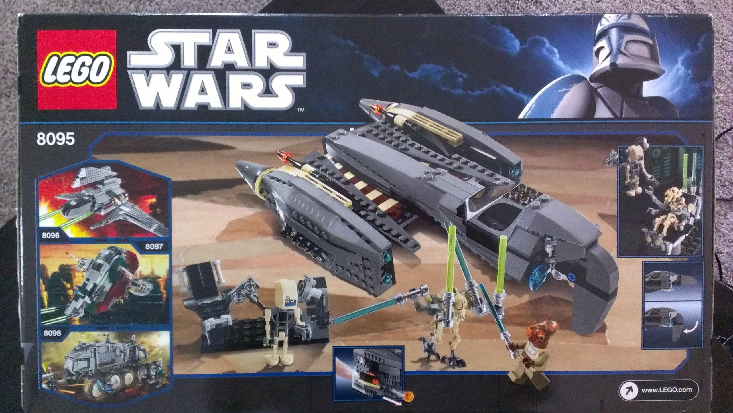 LEGO Star Wars General Grievous Starfighter (8095)