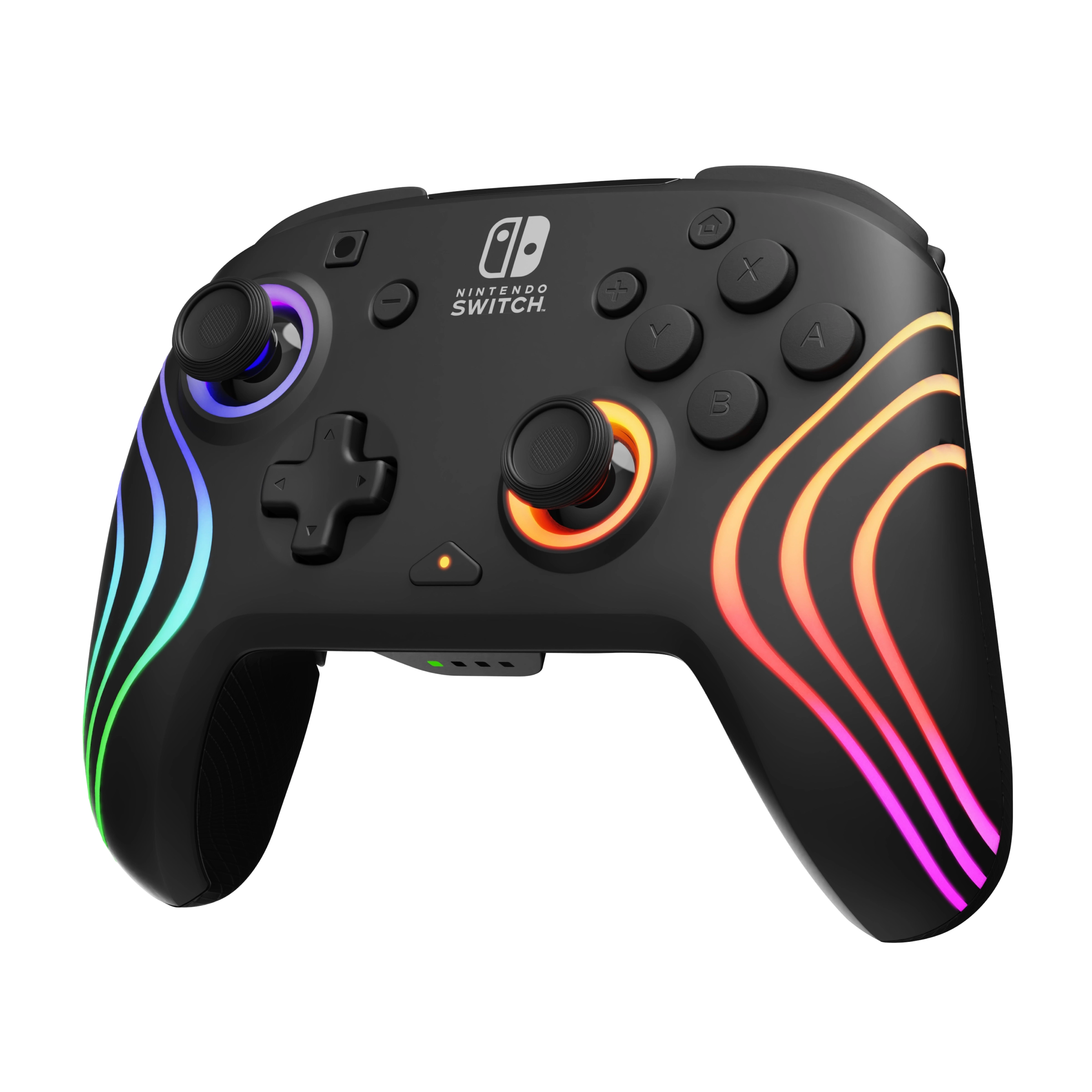 Nintendo Switch Afterglow Wave Wired Controller Black