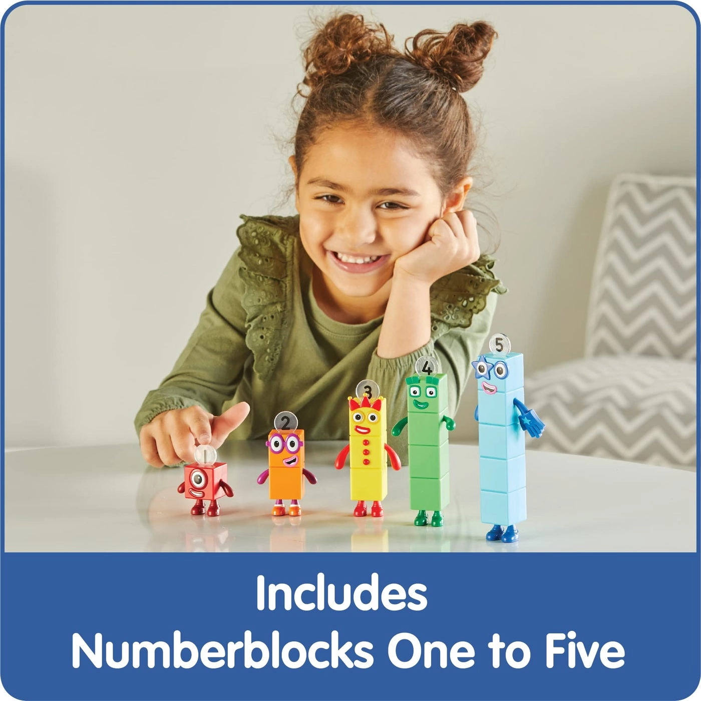 Numberblock One + Numberblock Two + Numberblock Three + Numberblock Four + Numberblock Five