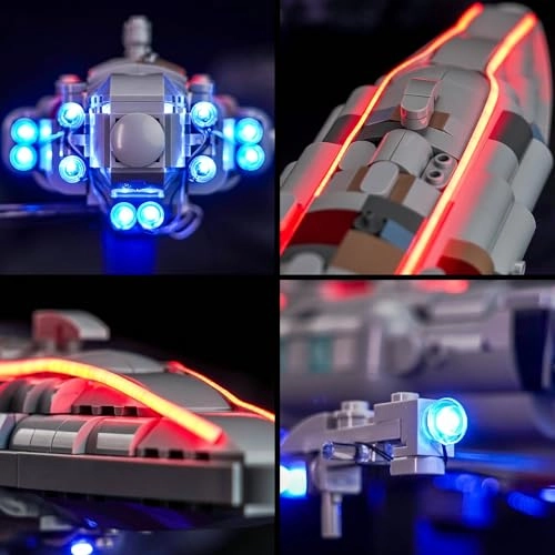 LED Light Set - 75405 Home One Starcruiser compatible USB battery