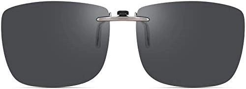 CAXMAN Clip On Sunglasses - Polarized Compact Fit