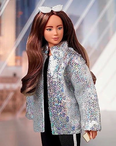 Barbie Signature Style Fully Posable Fashion Doll - Brunette Made to Move