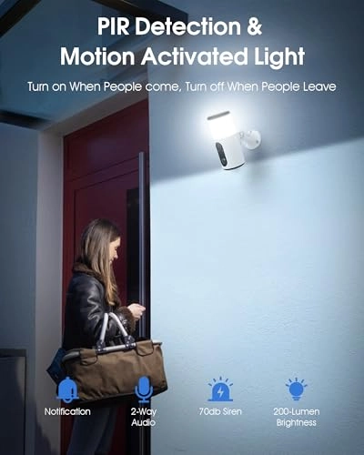 Outdoor Security Camera 2K