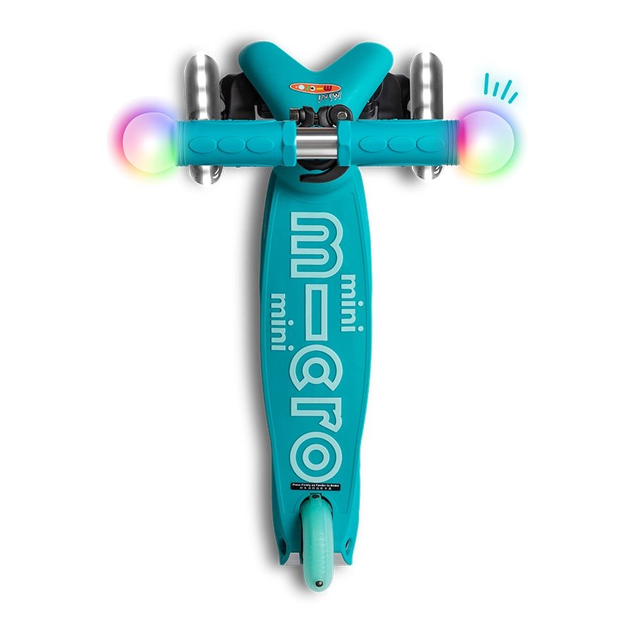 Mini Deluxe Magic - Aqua LED wheels