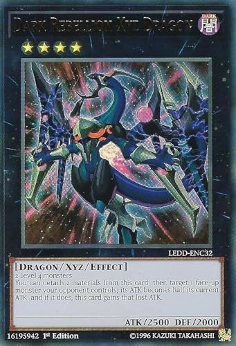 Dark Rebellion Xyz Dragon LEDD-ENC32 - 1st Edition