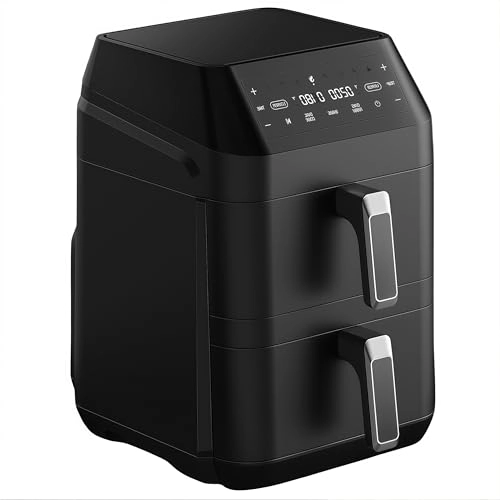 Dual-Drawer Digital Air Fryer Oven