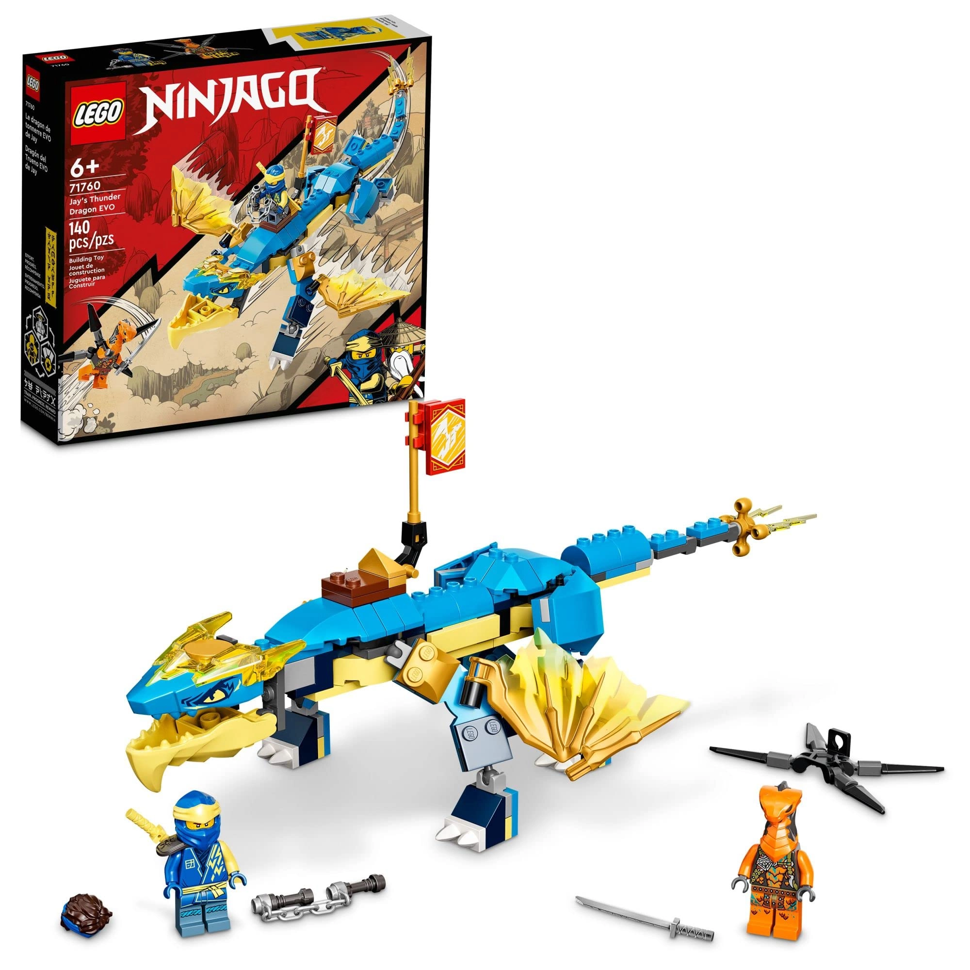 LEGO NINJAGO Jay’s Thunder Dragon EVO (71760)