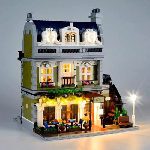 LED Lighting kit for Lego Parisian Restaurant (10243) - Multicolor Remote