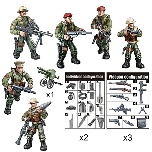 XJ9902 - 6 piece(s) Army - Military