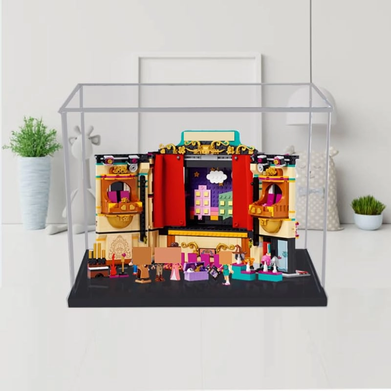 Display Case (41714) - 17.71x9.84x11.81in. Black Bottom 3mm