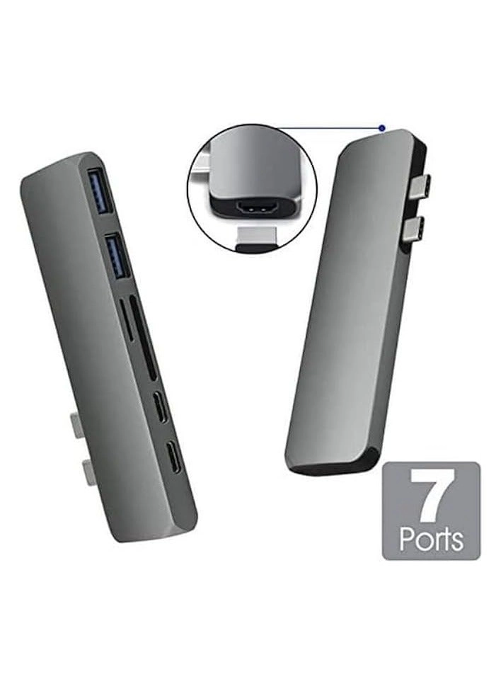USB C Hub - 6-in-1 4K HDMI USB 3.0