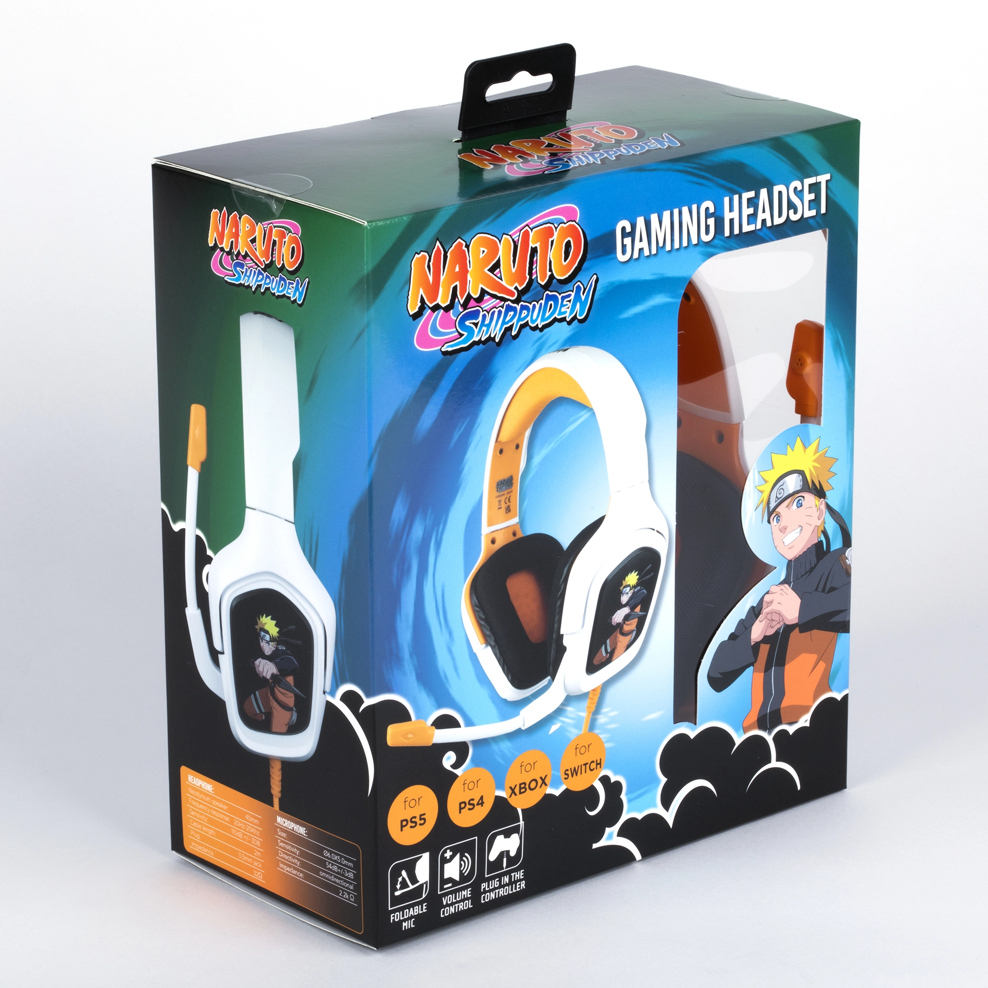 Naruto Akatsuki Wired Headset