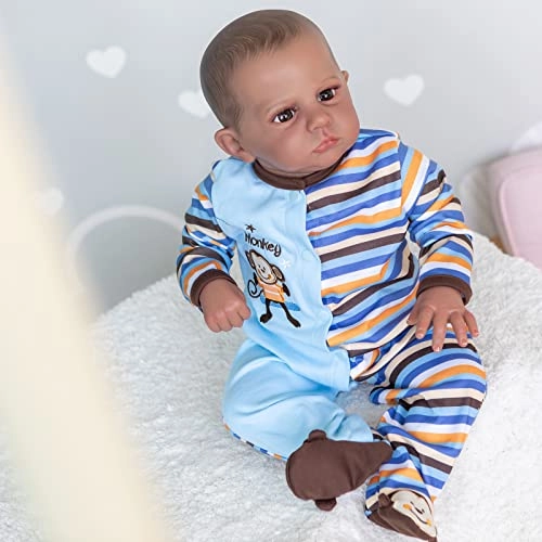 Cameron Reborn Baby Doll - 24 Inch Brown Eyes