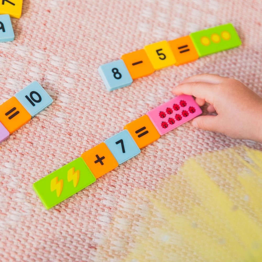 Math Dominoes - Suitable for 3 years & above 100 Pcs