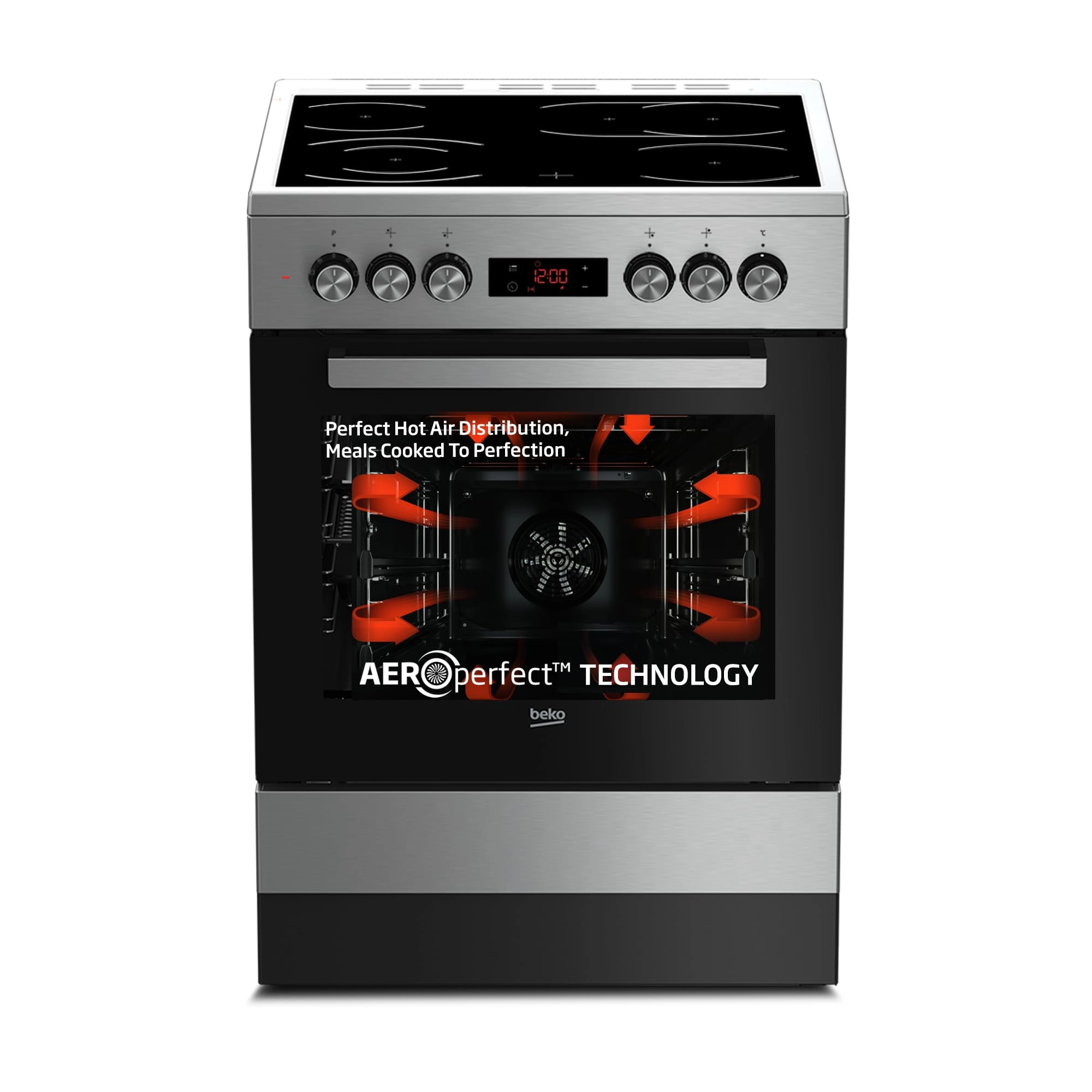 Beko FSM67320GXS Electric Cooker
