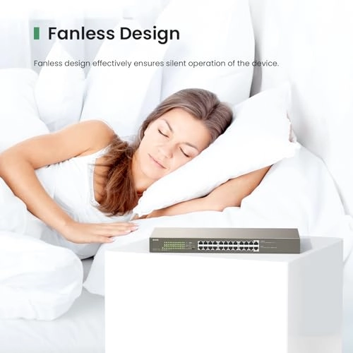 TEG1124P-24-250W 24-ports