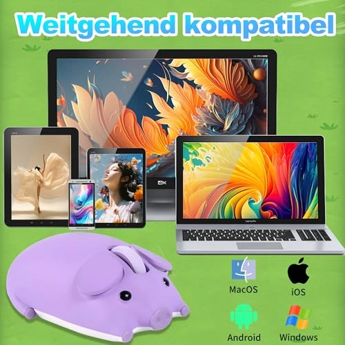 Pig Shape Mouse - Wireless