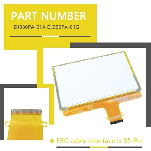 Touch Screen Glass Digitizer - 8.0 Inches