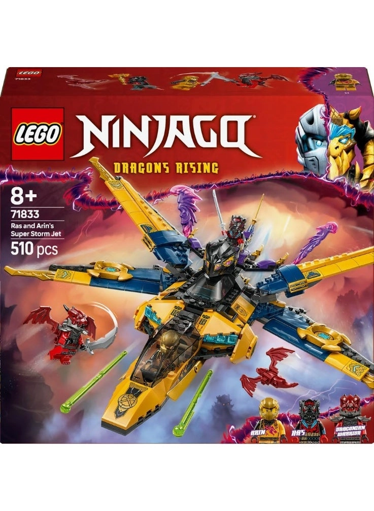 Ninjago Ras And Arin's Super Storm Jet (71833)