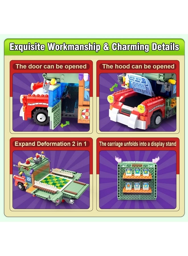 PVZ Time Travel Set - Plants & Zombies Action Figures 933 pcs