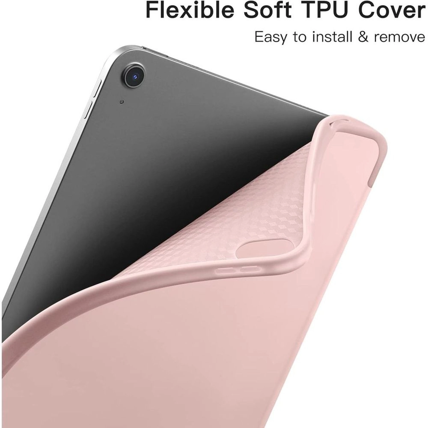 Trifold Stand Case with Pencil Holder for iPad 10.9-inch (10th Gen)