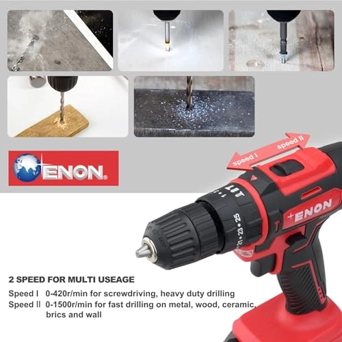Cordless Impact Drill - 1.5 Amp Hours
